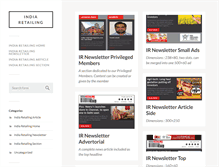Tablet Screenshot of irisretail.com